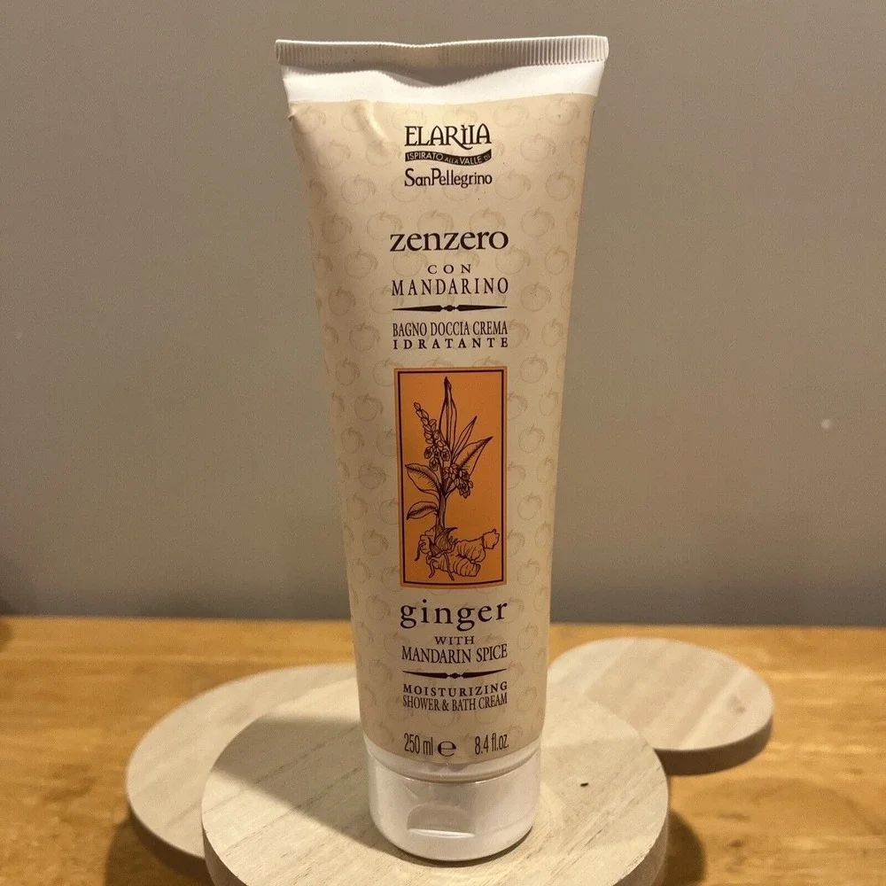 Perlier‎ Elariia Ginger With Mandarin Spice Shower And Bath Cream 8.4 fl oz.